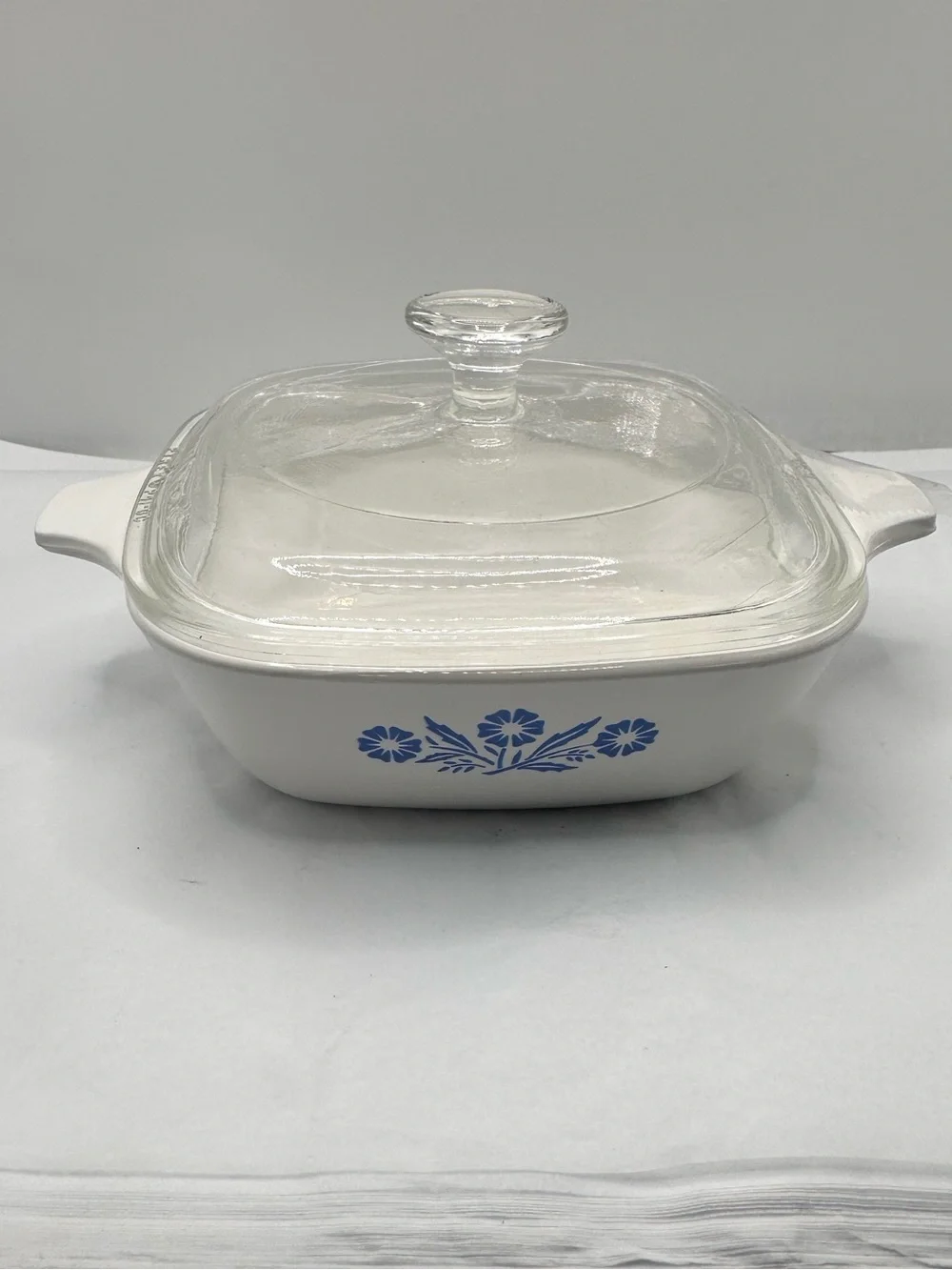 Corning Ware Petite Pan With Lid P-41 Blue Cornflower Vintage Dish 1960’s
